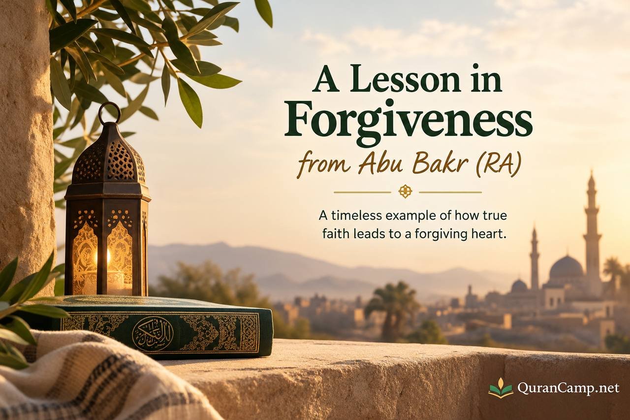 Abu Bakr forgiveness in Islam – a lesson from the Companions