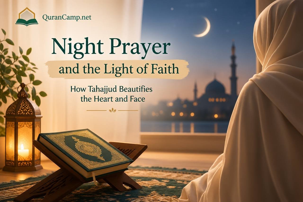 Night prayer and Tahajjud bringing light and peace to the believer
