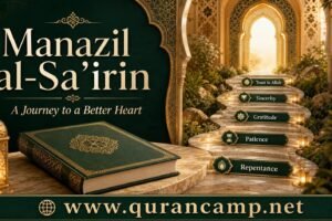 Manazil al-Sa'irin by Imam al-Harawi, exploring spiritual growth, sincerity, patience, and trust in Allah.